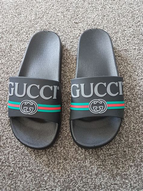 cheap gucci slides ioffer|authentic gucci slides for sale.